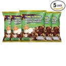 Tong Garden 120g Onion Garlic Flavour Broad Beans | Protein-Packed Snack | Crunchy, Flavorful, and Healthy Snack Option - (Pack of 5)