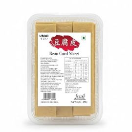 UMAI Bean Curd Sheet (Tofu Skin / Yuba) 150g | Premium Soybean Sheets | High Protein | Vegan | Authentic Chinese Ingredient